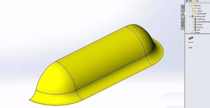 Solidworks绘制百叶窗模型的详细步骤